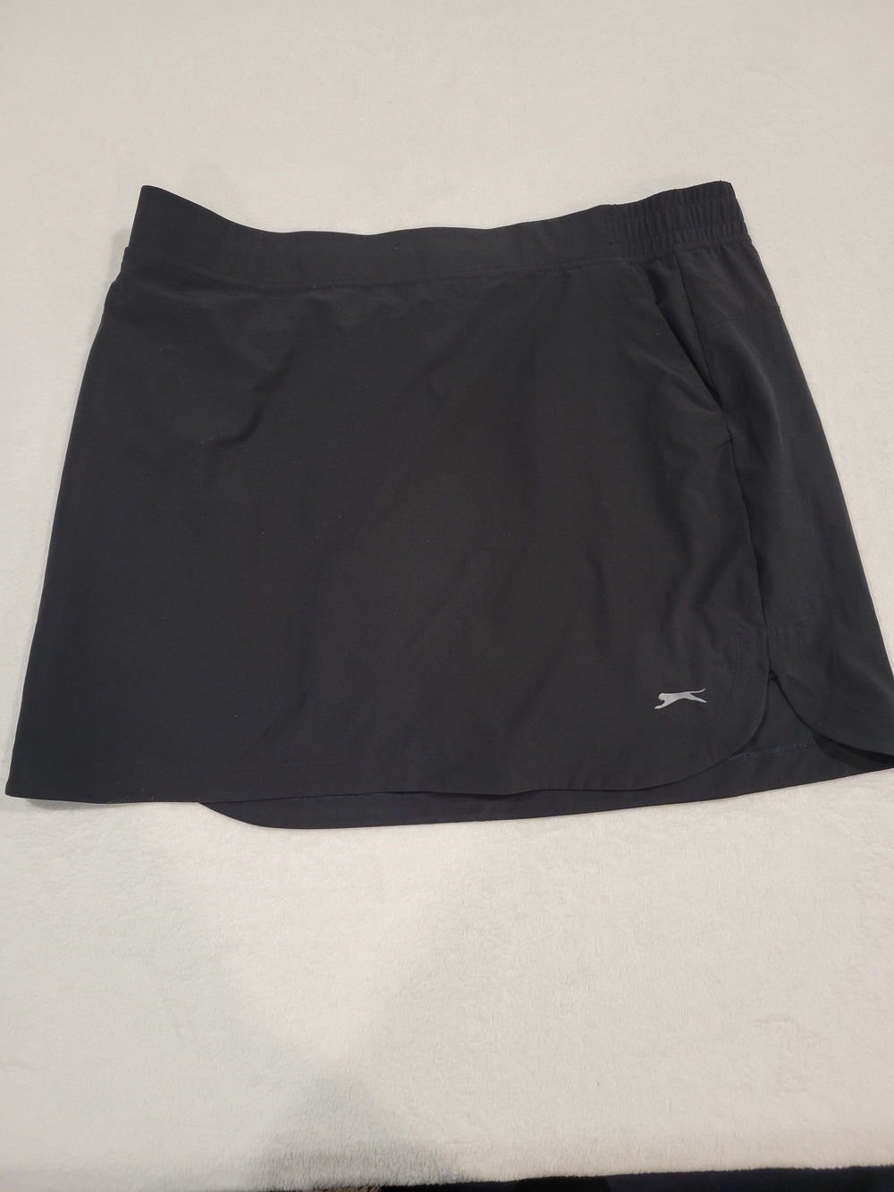 Slazenger Black Golf Skort with White Logo